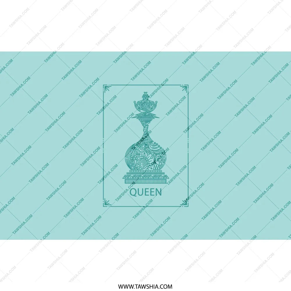 Queen Inscribed Elegant Artwork Print product type