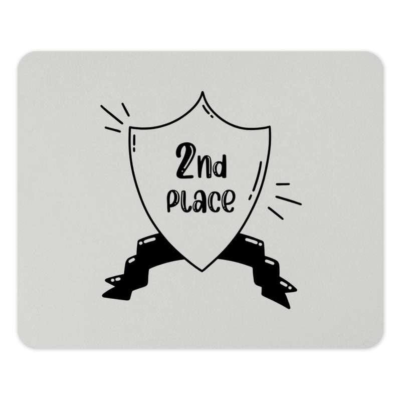 Second Place Winner Mouse Pad, Number 2, Competition Prize, Achievement Gift, Office Decor, Contest Gift, Gaming Mouse Pad - Tawshia
