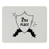 Second Place Winner Mouse Pad, Number 2, Competition Prize, Achievement Gift, Office Decor, Contest Gift, Gaming Mouse Pad - Tawshia