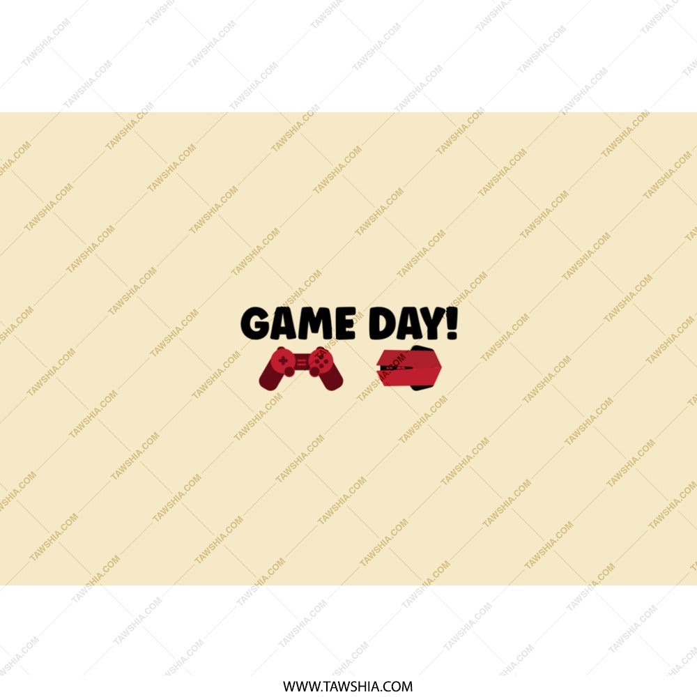 Game Day Tumbler, Gamer Gift, Video Game Lover, Gaming Tumbler, Personalized Tumbler, Custom Tumbler, Birthday Gift for Gamers - Tawshia