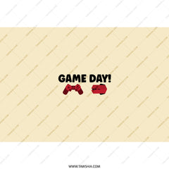 Game Day Tumbler, Gamer Gift, Video Game Lover, Gaming Tumbler, Personalized Tumbler, Custom Tumbler, Birthday Gift for Gamers - Tawshia