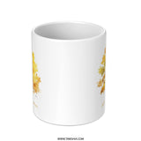 Watercolor Autumn Tree Mug, Fall Leaves Coffee Cup, Nature Lover Gift, Seasonal Decor, Cozy Drinkware, Thanksgiving Mug SKU: MG10004202 - Tawshia