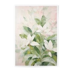 Floral Photographic Prints, Magnolia Flower Artwork, Botanical Print, Pastel Wall Art, Home Decor, Spring Floral Art, Gift Idea - Tawshia