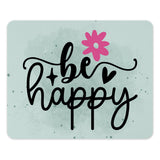 Inspirational Be Happy Quote With Flower product