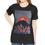 Japanese Mountain Blossom Graphic T-Shirt product type