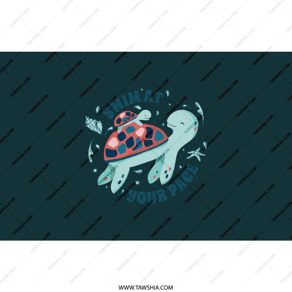 Adorable Sea Turtle Design Kids Unisex Apparel product