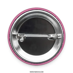 Butterfly Quote Pinback Button, Inspirational I Am The Storm Badge, Motivational Gift, Cute Trendy Pink Accessory, Positive Vibes Pin - Tawshia