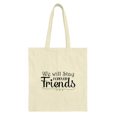 Forever Friends Tote Bag, Friendship Gift, Best Friend Present, Cute Tote, Shoulder Bag, Gift for Her, Everyday Bag - Tawshia
