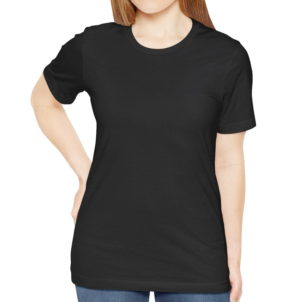 Classic Black Casual Short Sleeve T-shirt product type