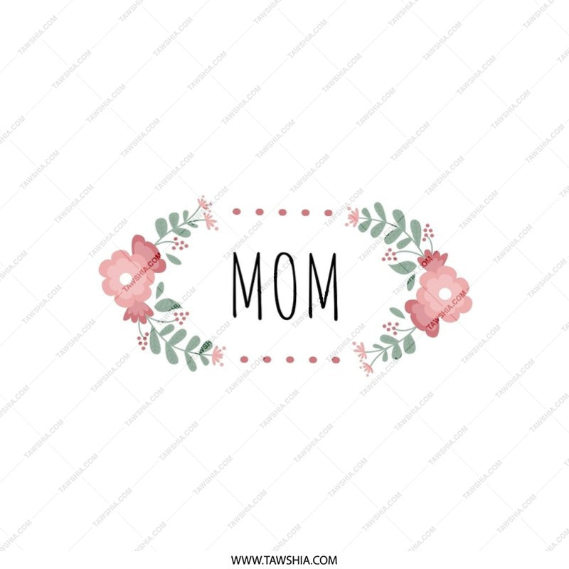 Mom Pillow, Floral Pillow, Mother's Day Gift, Gift for Mom, Decorative Pillow, Home Decor Pillow, Birthday Gift, Mom Appreciation Pillow - Tawshia