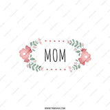 Mom Pillow, Floral Pillow, Mother's Day Gift, Gift for Mom, Decorative Pillow, Home Decor Pillow, Birthday Gift, Mom Appreciation Pillow - Tawshia