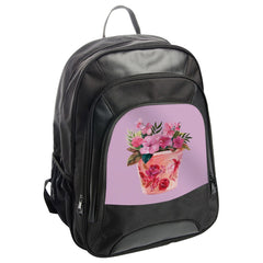 Floral Bouquet Backpack, Flower Pot Design, Colorful Floral Art, Stylish Backpack, Gift for Her, Everyday Backpack - Tawshia