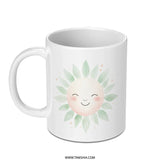Smiling Sun Mug, Cute Coffee Mug, Positive Vibes, Morning Mug, Happy Face Mug, Tea Mug, Gift for Her, Sunshine Mug, Gift for Friend - Tawshia