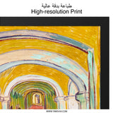 Corridor in the Asylum Wall Art, Van Gogh Print, Hallway Art, Famous Paintings, Classic Art, Home Decor, Wall Decor - Tawshia