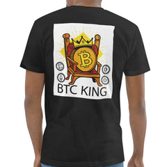 BTC King Crown Graphic Back Print T-Shirt product