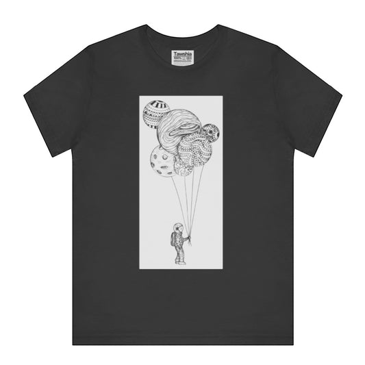 Cosmic Adventure Astronaut Balloon Graphic T-Shirt product type