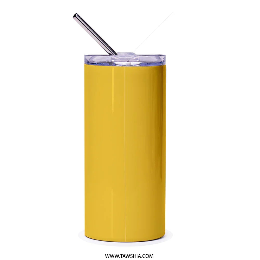 Sleek and Modern Yellow Insulated Tumbler Product