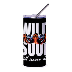 Wild Soul Tiger Eyes Design Tumbler Cup product