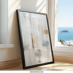 Abstract Wall Art, Neutral Tones Print, Modern Art Print, Minimalist Wall Decor, Home Decor Wall Art, Contemporary Art Print - Tawshia