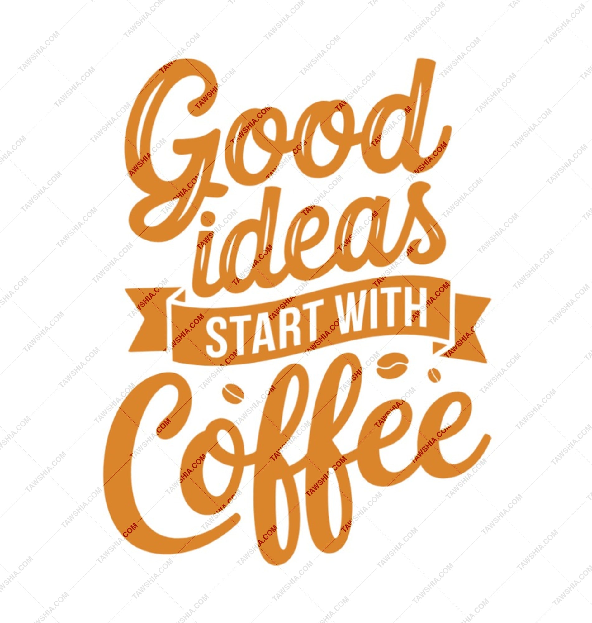 Coffee Mug, Good Ideas Mug, Gift For Friend, Coffee Lover Mug, Inspiration Mug, Motivation Mug, Office Mug - Tawshia