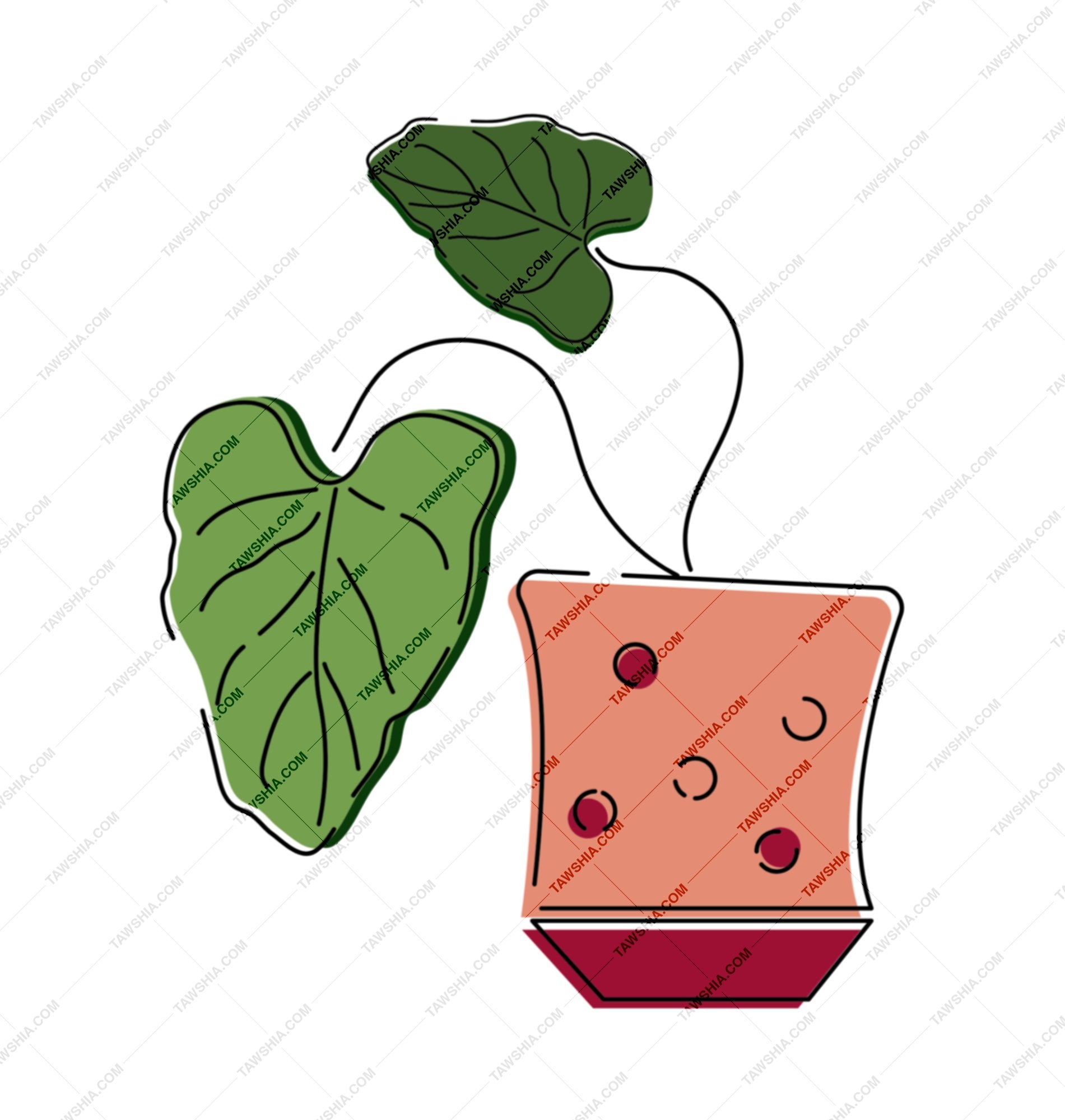 Earthen Plant Pot with Saucer Indoor Planter product type