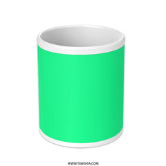 Bright Green Cylinder Shaped Perfect Coffee Mug product