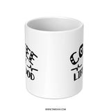 Coffee Is My Life Blood Mug, Caffeine Lover Gift, Funny Coffee Mug, Coffee Addict Mug, Morning Mug, Heart Coffee Mug, Gift For Her - Tawshia