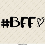 BFF Pinback Button, Best Friends Forever Button, Friendship Pin, Gift for Bestie, Cute BFF Gift, Matching BFF, Heart Button - Tawshia