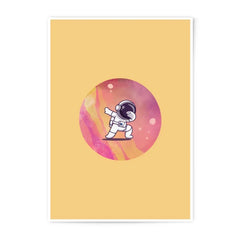 Dabbing Astronaut Photographic Prints, Cute Space Art, Funny Prints, Cool Home Decor, Wall Art Print, Popular Etsy Listing - Tawshia