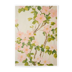 Pink Dogwood Photographic Print, Floral Art Print, Botanical Wall Decor, Flower Photography, Home Decor, Delicate Blossom Prints - Tawshia