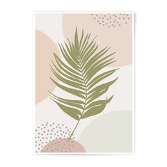 Palm Leaf Photographic Print, Abstract Botanical Art, Modern Minimalist Wall Decor, Tropical Plant Print, Boho Home Decor - Tawshia