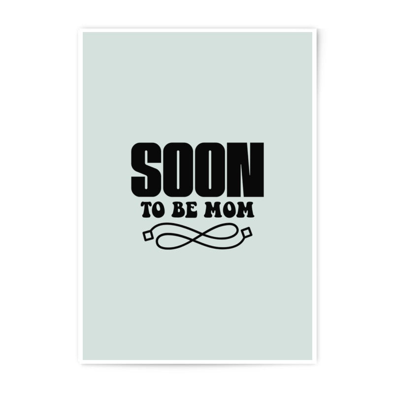 Soon to be Mom Photographic Prints, Expecting Mother Art, Pregnancy Gift, Baby Shower Decor, New Mom Gift - Tawshia