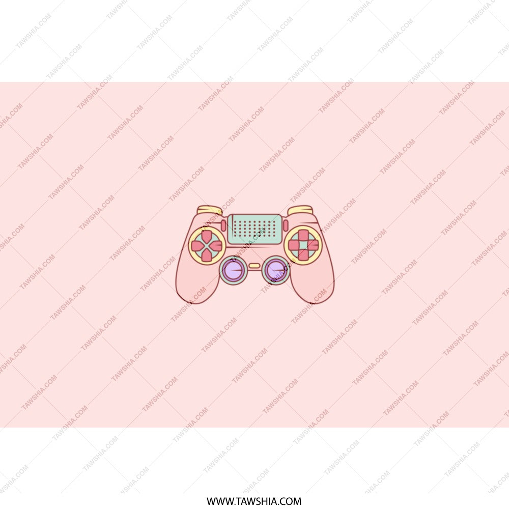 Pink Gaming Tumbler, Gamer Gift, Controller Design Cup, Video Game Lover Gift, Cute Gamer Girl Tumbler, Personalized Tumbler - Tawshia
