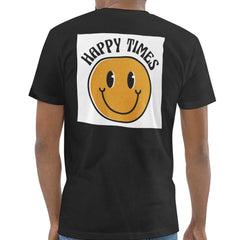 Happy Times Smiling Face Graphic T-Shirt product type