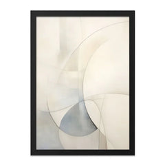 Minimalist Abstract Wall Art, Geometric Lines Print, Modern Home Decor, Neutral Tones, Contemporary Art, Simple Wall Decor - Tawshia