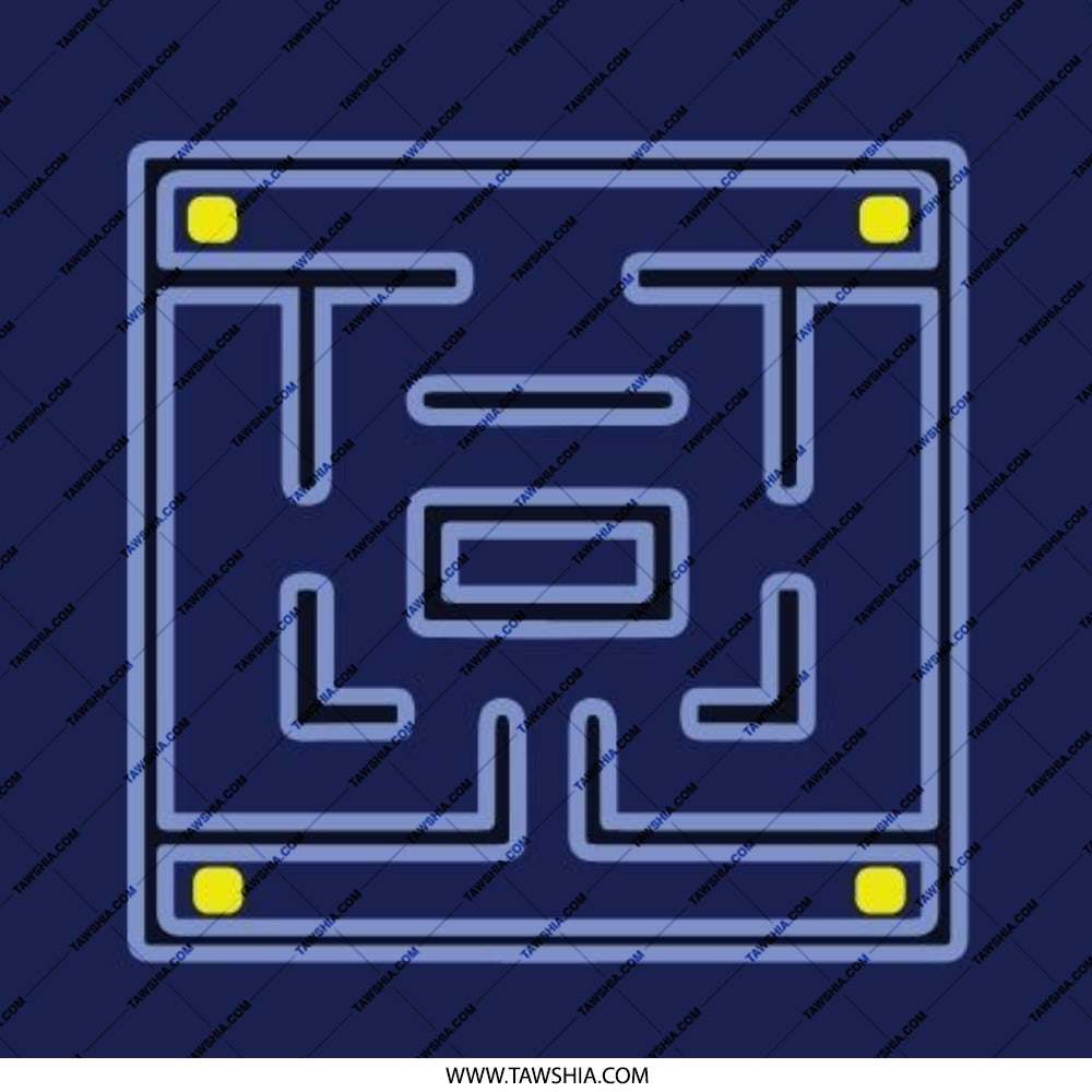 Maze Pinback Button, Puzzle Badge, Game Lover Gift, Geeky Accessory, Unique Button Pin, Cool Pins, Enamel Pinback Button - Tawshia