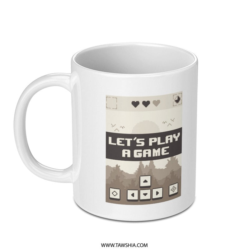 Let's Play A Game Video Game Mug product