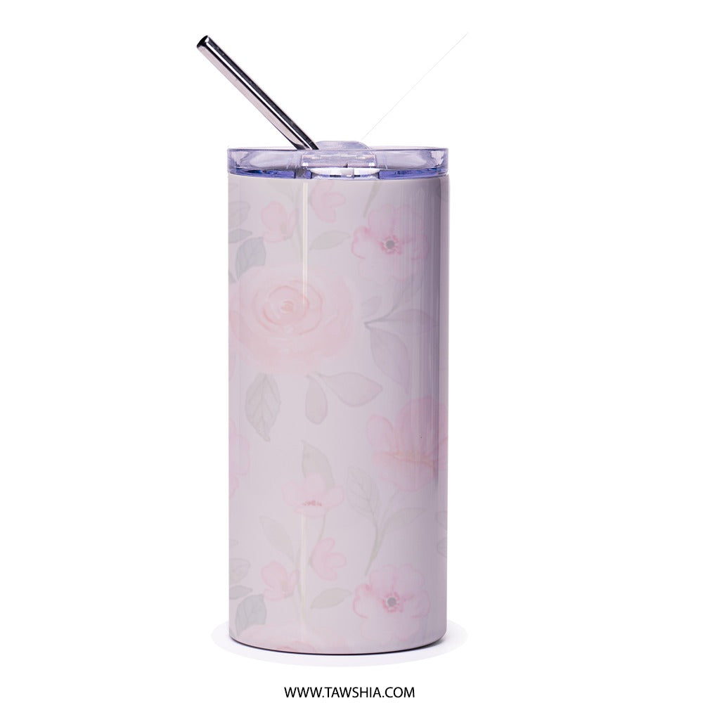 Princess Castle Tumbler, Fairytale Tumbler, Whimsical Castle Design, Gift For Girl, Fantasy Tumbler, Stainless Steel Tumbler - Tawshia