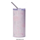 Princess Castle Tumbler, Fairytale Tumbler, Whimsical Castle Design, Gift For Girl, Fantasy Tumbler, Stainless Steel Tumbler - Tawshia