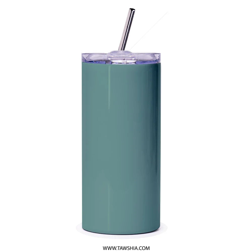 Stylish Insulated Tumbler With Straw for All-Day Use product