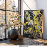 Yellow Tree Wall Art, Vincent van Gogh Reproduction, Impressionist Painting, Floral Art Print, Home Decor, Fine Art, Gift Idea (139) - Tawshia