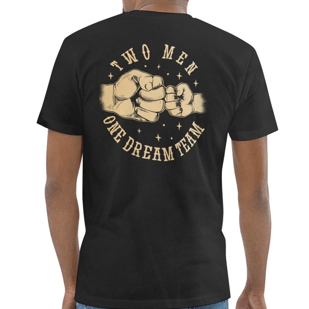 Two Men One Dream Team Motivational T-shirt product