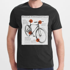 Bicycle Fundamentals Diagram T-Shirt product type