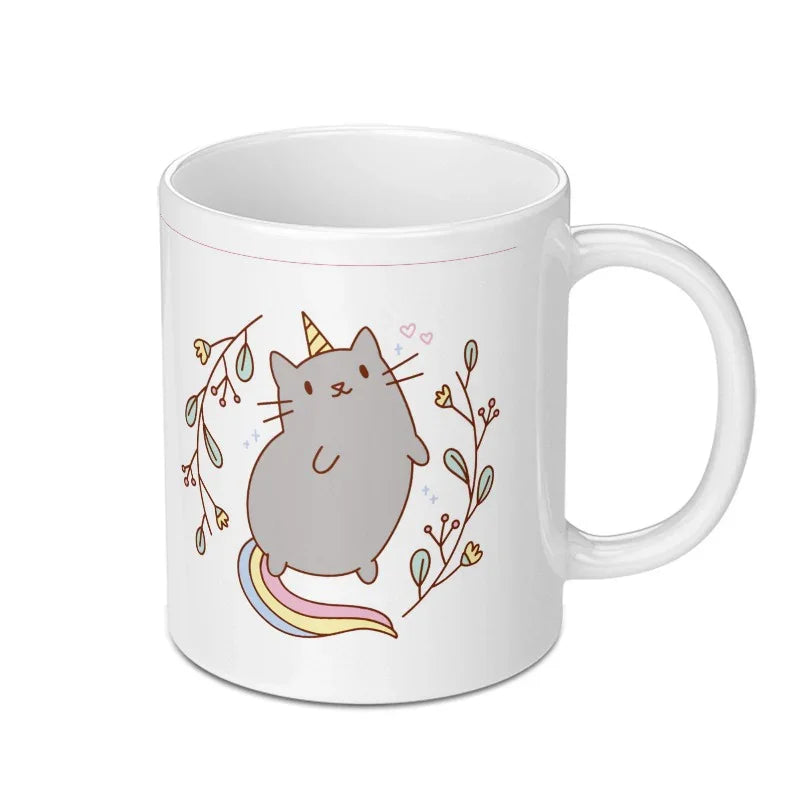Cute Cat Unicorn Themed Coffee Mug product type