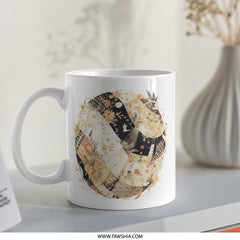 Vintage Geisha Art Mug, Japanese Culture Coffee Mug, Aesthetic Asian Design Cup, Unique Oriental Tea Mug, Gift For Her, Stylish Ceramic Mug - Tawshia
