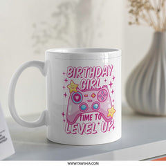 Birthday Girl Time to Level Up Mug product