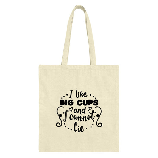 Big Cups Tote Bag, Funny Quote, Trendy Tote Bag, Unique Design Tote, Gift For Her, Coffee Lover Bag, Everyday Bag, Shopping Bag - Tawshia