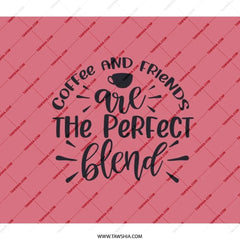 Coffee and Friends Backpack, Perfect Blend Backpack, Trendy Design Backpack, Everyday Backpack, Gift Backpack - Tawshia