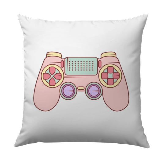 Pastel Game Controller Pillow, Gamer Room Decor, Cute Gaming Pillow, Video Game Lover Gift, Kawaii Pillow, Play Station Gift, Cozy Pillow - Tawshia