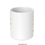 Floral Mug, Botanical Art Mug, Flower Lover Gift Mug, Decorative Coffee Cup, Tea Mug, Unique Design Mug, Spring Mug, Nature Inspired Mug - Tawshia